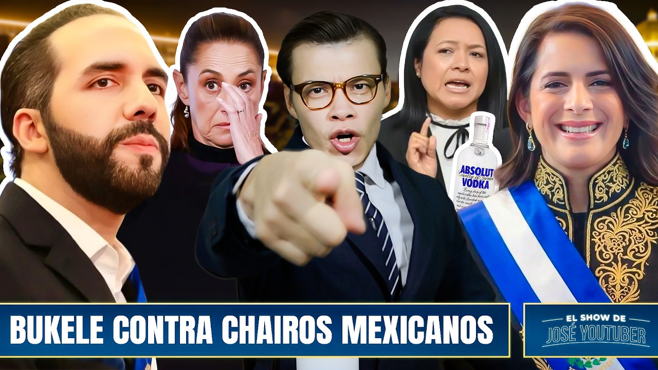 ¡QUÉ MADRIZA! BUKELE DESTROZA A CHAIROS MEXICANOS