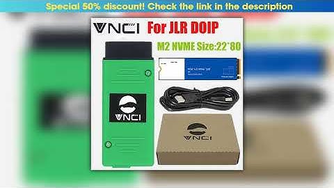 VNCI FOR JLR DOIP for Jaguar for Land Rover Diagnostic Scanner with SDD V168 Pathfinder V374 256G