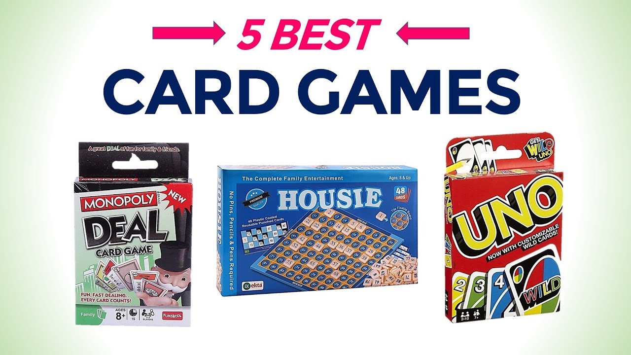 5 Best Card Games that You can Play with Your Family & Friends YouTube