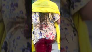 Hot Desi Mast Pataka Maal Figure Tiktoker Girl Bathing Catwalk Wet Look Dress #hotback #viralshorts