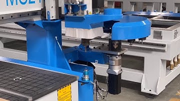 Carousel ATC cnc router changing tool bit quickly