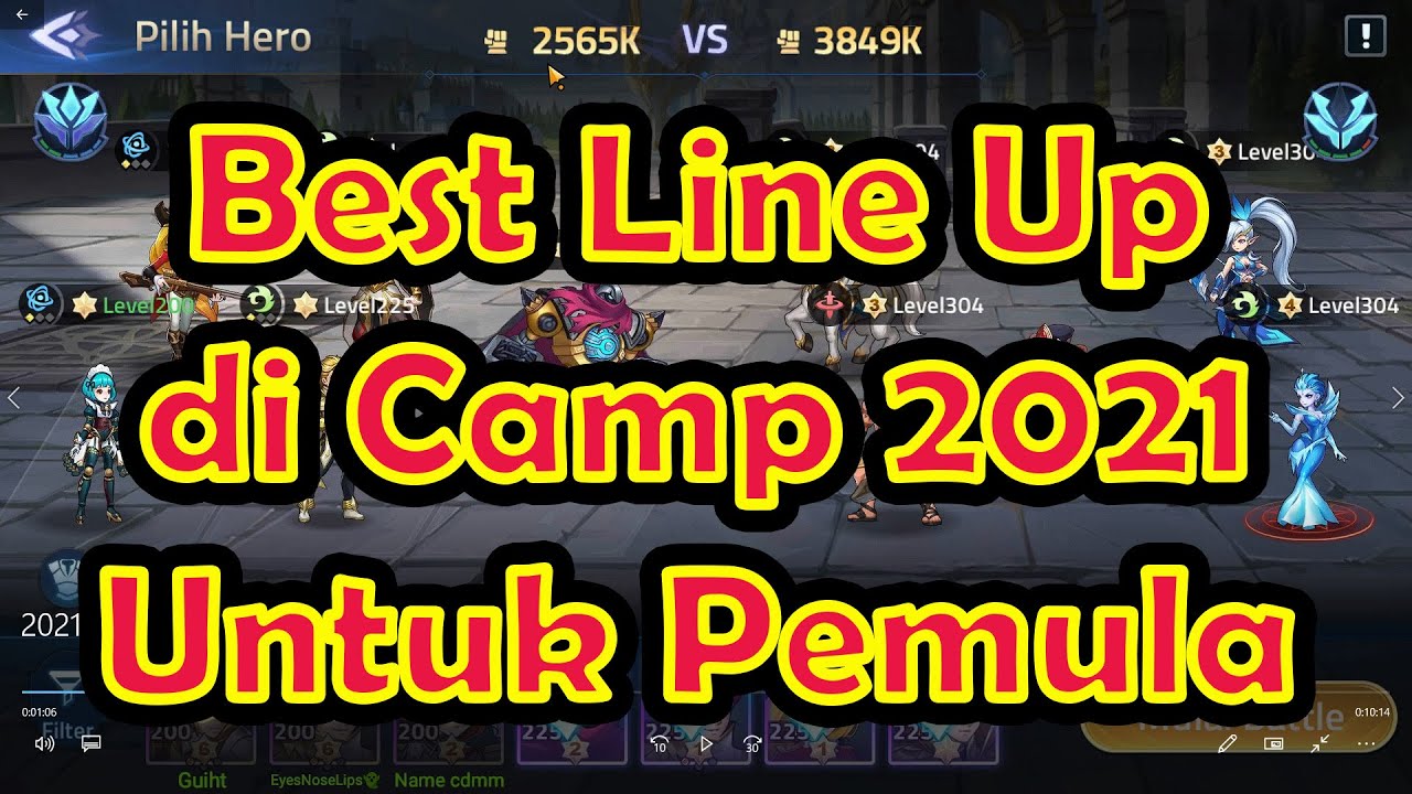 Line up terkuat di Campaign Mobile legends adventure 2021 untuk para ...