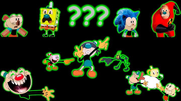 125 THE CUPHEAD SHOW! [The Best Mega Compilation] Sound Variations in 480 Seconds