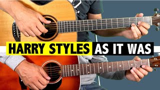 Harry Styles - As It Was / Guitar Tutorial (MELODY + CHORDS + TAB)