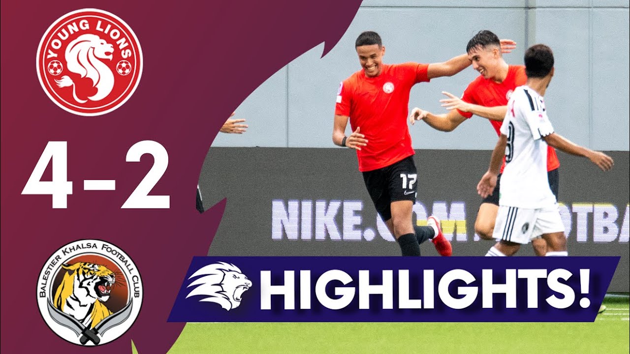 2021 AIA Singapore Premier League: Young Lions vs Balestier Khalsa