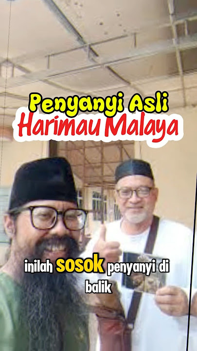 Penyanyi Asli Lagu Harimau Malaya #sepakbolaindonesia #harimaumalaya #timnasindonesia