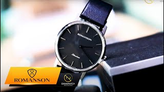 ĐỒNG HỒ ROMANSON UL3578MWBK | DANAWATCH ĐỒNG HỒ CHÍNH HÃNG ĐÀ NẴNG