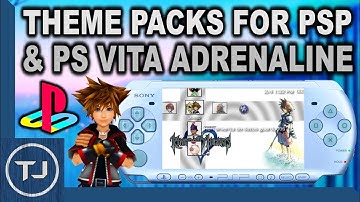Official Theme Packs For PSP & PS Vita Adrenaline! (Download)