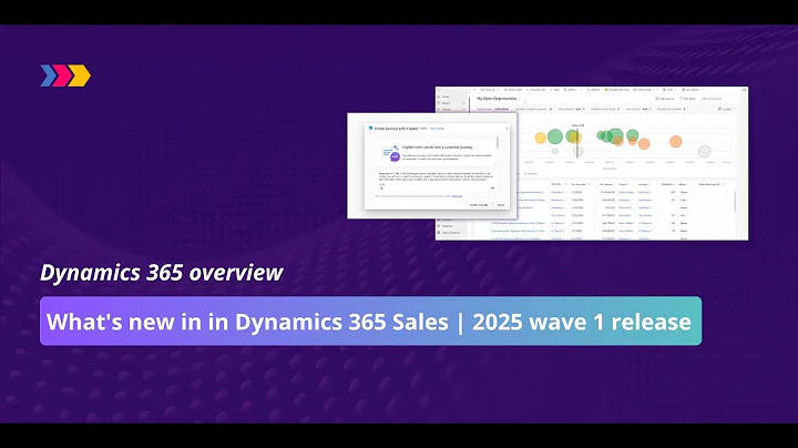 What’s New in Dynamics 365 Sales | 2025 Release Wave 1 Overview