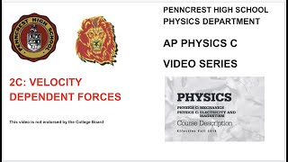 AP C 2C Newton Velocity Dependent Forces