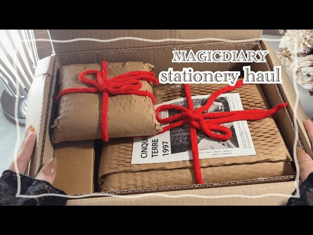 Unboxing】開封してコラージュする＊コラージュ素材や紙もの収納・手帳
