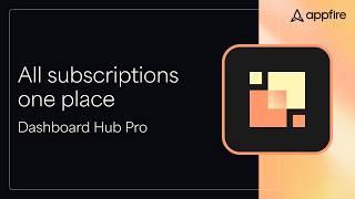 My Subscriptions in Dashboard Hub