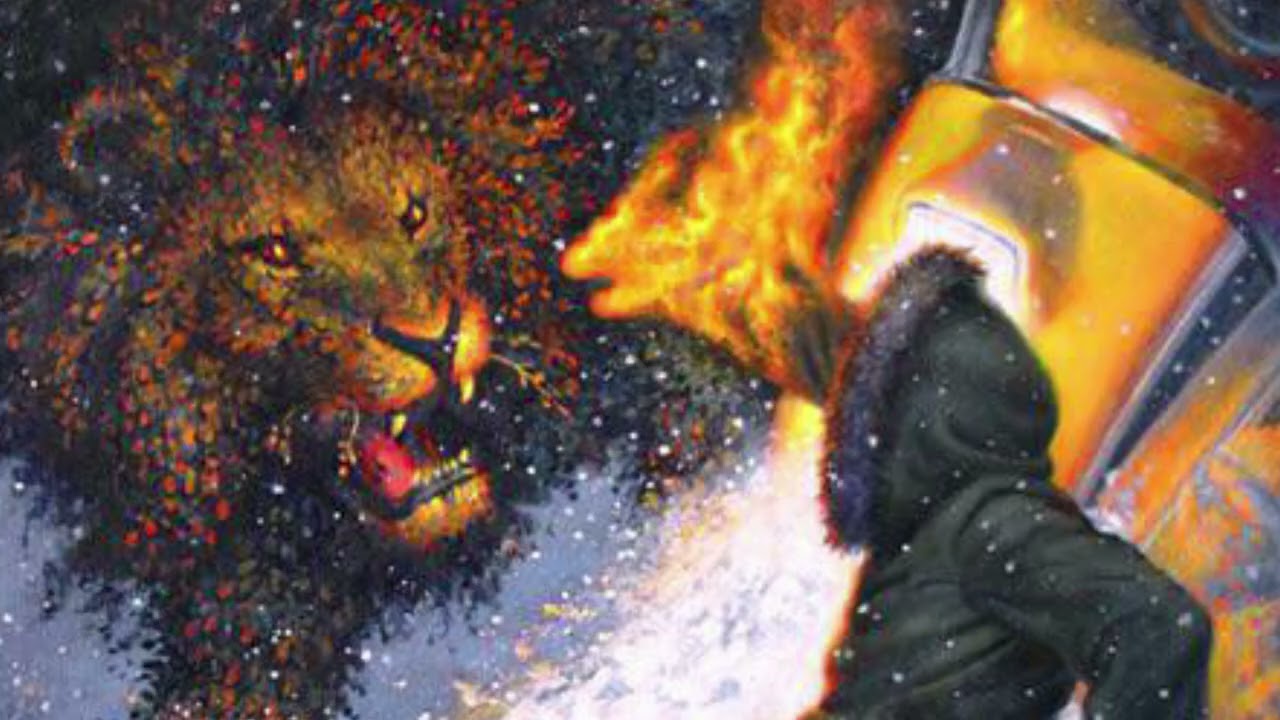 The Shining Book Hedge Lion attack scene with SFX