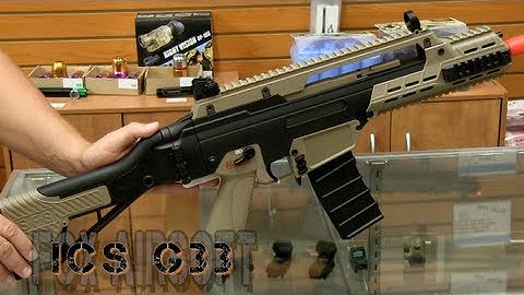 ICS G33 Airsoft Gun Review and Chrono | Fox Airsoft