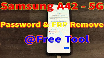 Samsung A42 5G [SM-A426B] Password and  FRP Bypass One Click Unlock 2025 Free Tool  #viralvideo