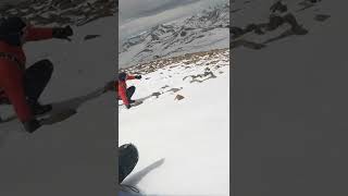 Sliding Down A 14,000 ft Mountain | No Skis | No Board | Only An Axe