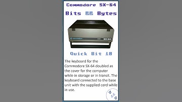 Commodore SX-64 - Quick Bits 10