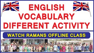 ENGLISH VOCABULARY ACTIVITY