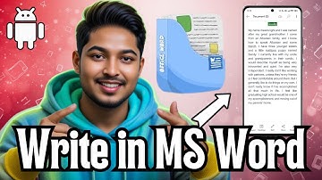 How To Write Essay In MS Word In Phone - Quick Tutorial