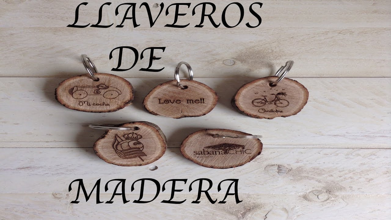 Llaveros De Madera YouTube llaveros-de-madera-youtube