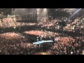 Entrée de U2 à Bercy. - Concert du 6 décembre 2015