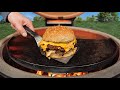 This is how to make the smash burger on a flat top griddle  barbecue recipe
