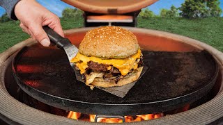 This is how to make the SMASH BURGER on a flat top griddle  Barbecue Recipe