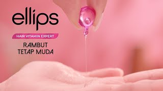 CUKUP 6 DETIK BIKIN RAMBUT TETAP MUDA | ELLIPS HAIR VITAMIN MOROCCAN OIL