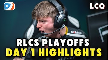 RLCS LAST CHANCE PLAYOFFS DAY 1 HIGHLIGHTS! LCQ NORTH AMERICA