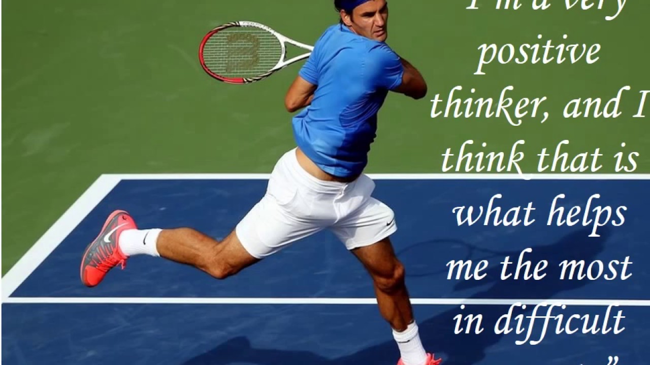Life inspiring quotes from Roger Federer - YouTube