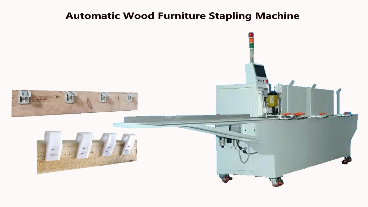 Automatic Wood Furniture Electric Air Gun Stapling Machine, Wood Nail Stapling Machine