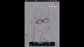 Copy pasting the other eye is not a crime | #shorts | procreate