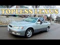 I Transformed My Car into the FIRST 4 door Lexus Convertible!