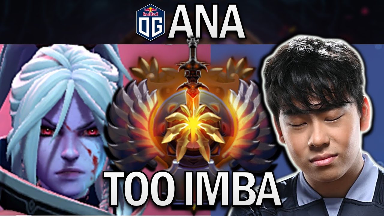 OG.ANA DROW RANGER IS TOO STRONG - DOTA 2 7.30E GAMEPLAY