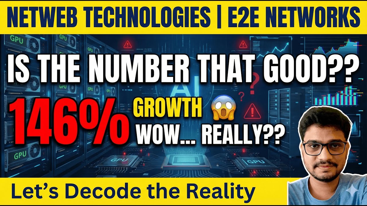 AI Stocks Q3 Results: Netweb Technologies vs E2E Networks | Is 146% Growth Sustainable?