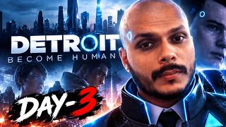 🔴 DETROIT: BECOME HUMAN DAY 3 🤖 | Late Night Chill Gameplay 🌙 | Hindi Live Stream screenshot 4