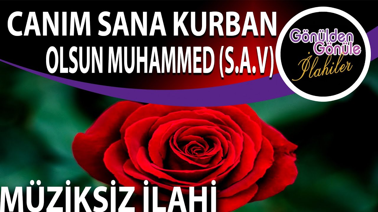 Duygusal Müziksiz Harika Bir ilahi | Canım Sana Kurban Olsun Muhammed