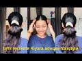 Let's recreate kiyara adwani hairstyle #viralvideo #youtube #makeup #viral #youtuber #video #view