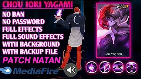 Chou K.O.F. Script Full Effect No Password - New Patch Natan