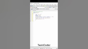 No. 3  calculate average of three numbers in C Language | Programs | TasinCoder |
