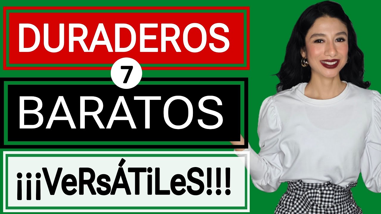 ✅️7 Perfumes BARATOS DURAN BIEN Y son para todos los días‼️