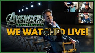 Avengers: Doomsday & Secret Wars Cast Reveal LIVE 🚨