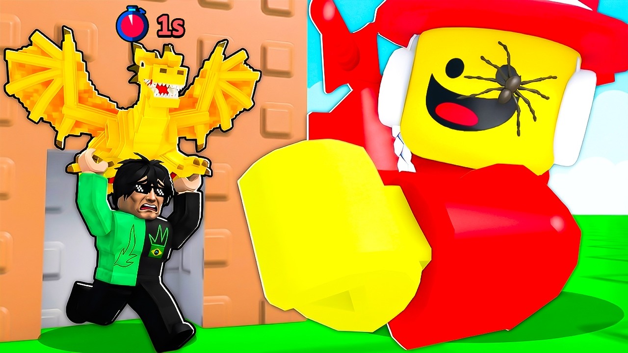 FIQUEI PEQUENO PRA ROUBAR BRAINROTS
