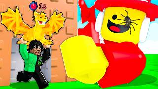 FIQUEI PEQUENO PRA ROUBAR BRAINROTS