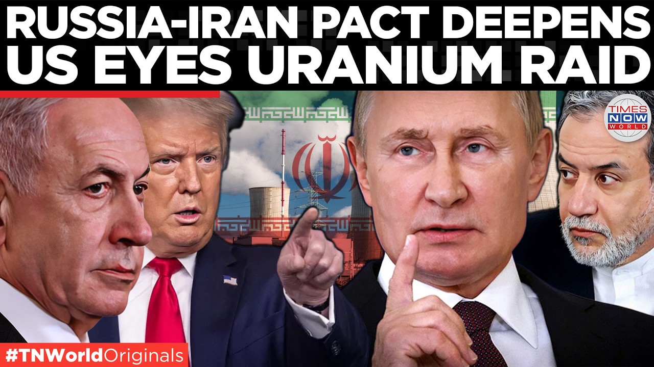 IRAN-RUSSIA PACT: Araghchi Confirms Military Alliance As US Eyes Uranium Raid | US-Iran War