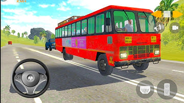 Indian Sleeper Bus Simulator Bus Games - Indian Bus Game - 3D Games - Android Gameplay