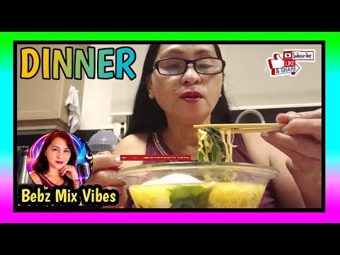 "DINNER PO TAYO"//Bebz Mix Vibes #mukbang