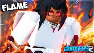 The Best Flame Breathing Build In Project Slayers 2..