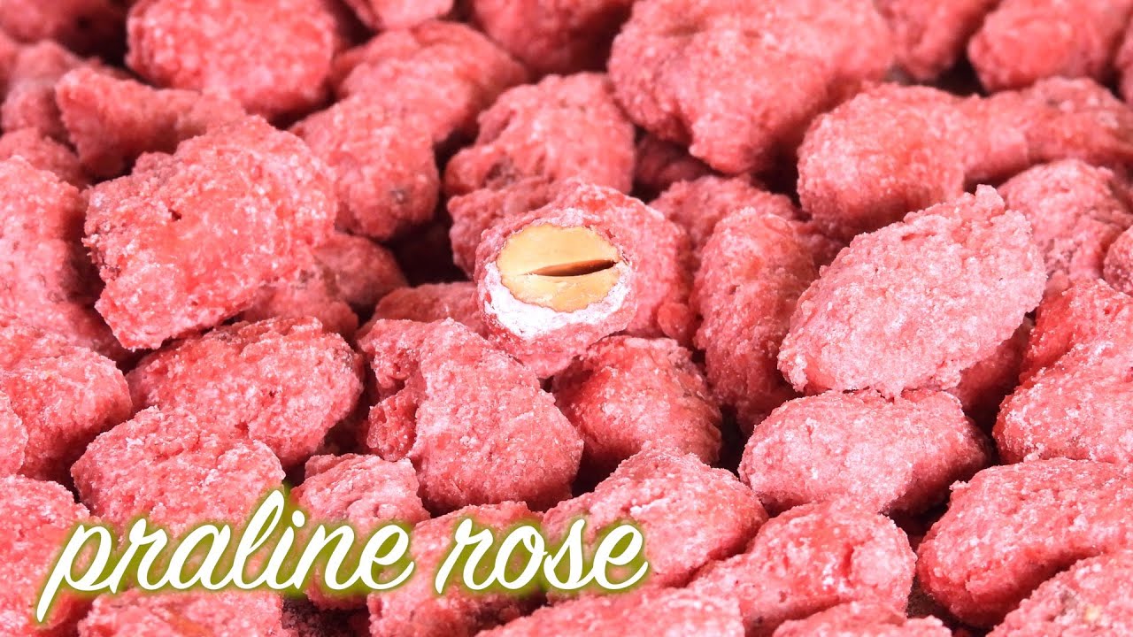 French pink pralines (pralines roses) - Eva Bakes