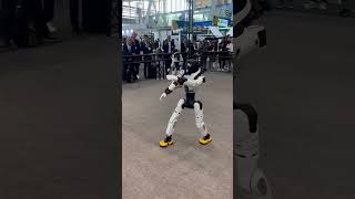 HMI2026 Agibots robots moving in sync